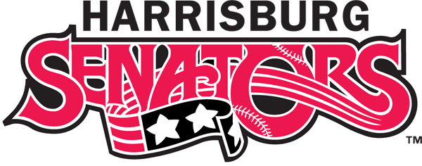 Harrisburg Senators 1987-2005 Primary Logo iron on paper